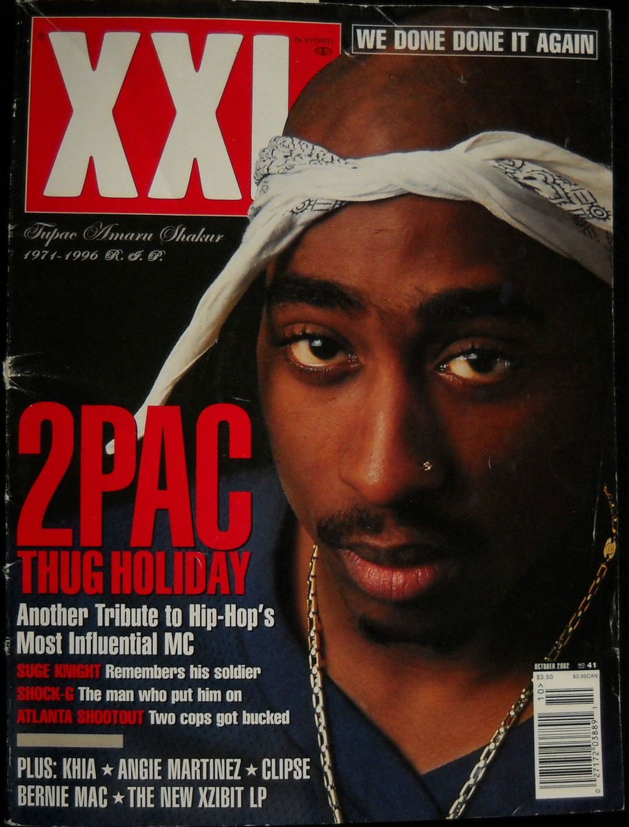   Magazine October 2002 2Pac Tupac Shakur Suge Knight Bernie Mac