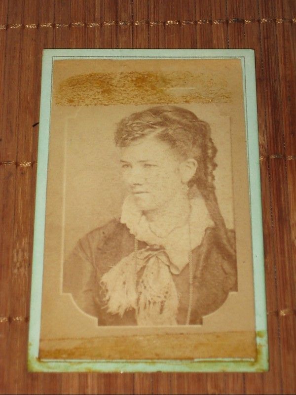   ANTIQUE 1800s CDV PHOTOS Meisner Family HOBART PHOTO Big Rapids, Mi