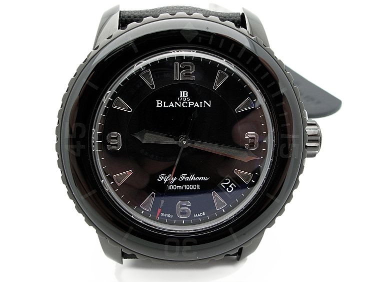 Blancpain 50 Fifty Fathoms Dark Knight PVD All Black 45