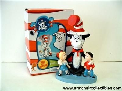 cat in the hat bobblehead dr suess new