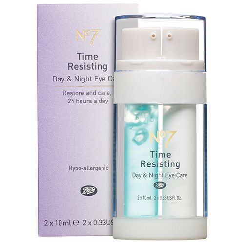 Boots No7 Time Resisting Day Night Eye Care Cream Anti Aging Full Size 