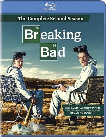Breaking Bad The Complete Second Season Blu ray Disc 2010 3 Disc Set
