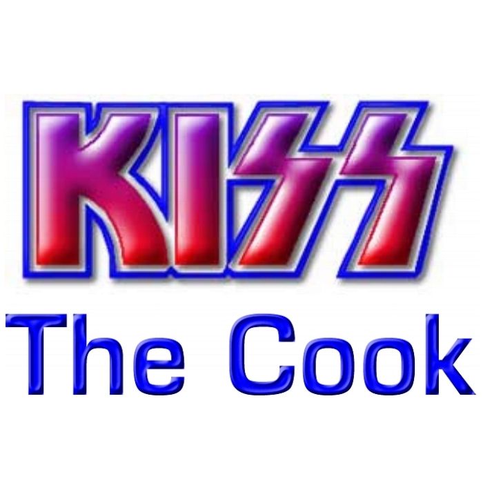  Kiss The Cook Rock Band Apron for Kiss Fans
