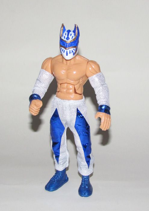 WWE Sin Cara Deluxe Figure Custom Lucha Libre Mexican Wrestling Toy 