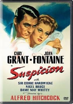 Suspicion Cary Grant Joan Fontaine 1941 DVD New