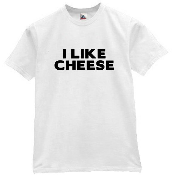 Like Cheese T Shirt Funny Retro Humor Tee Pop WTE XL