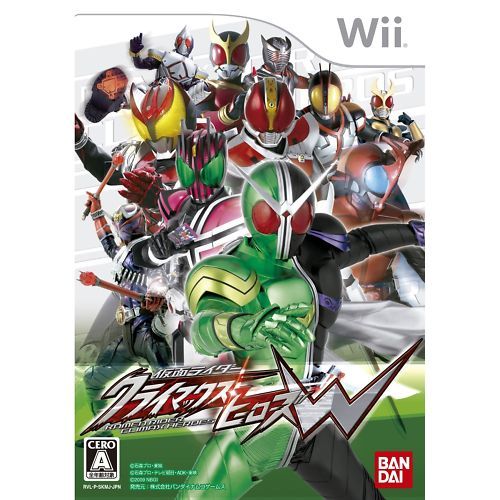 New Wii Kamen Rider Climax Heroes w w Card Japan Game