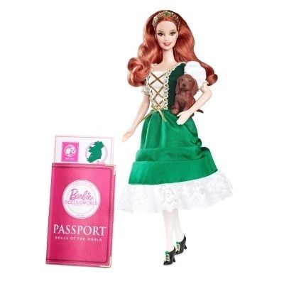 Barbie Collector   Pink Label   Dolls of the World   IRELAND   Irish
