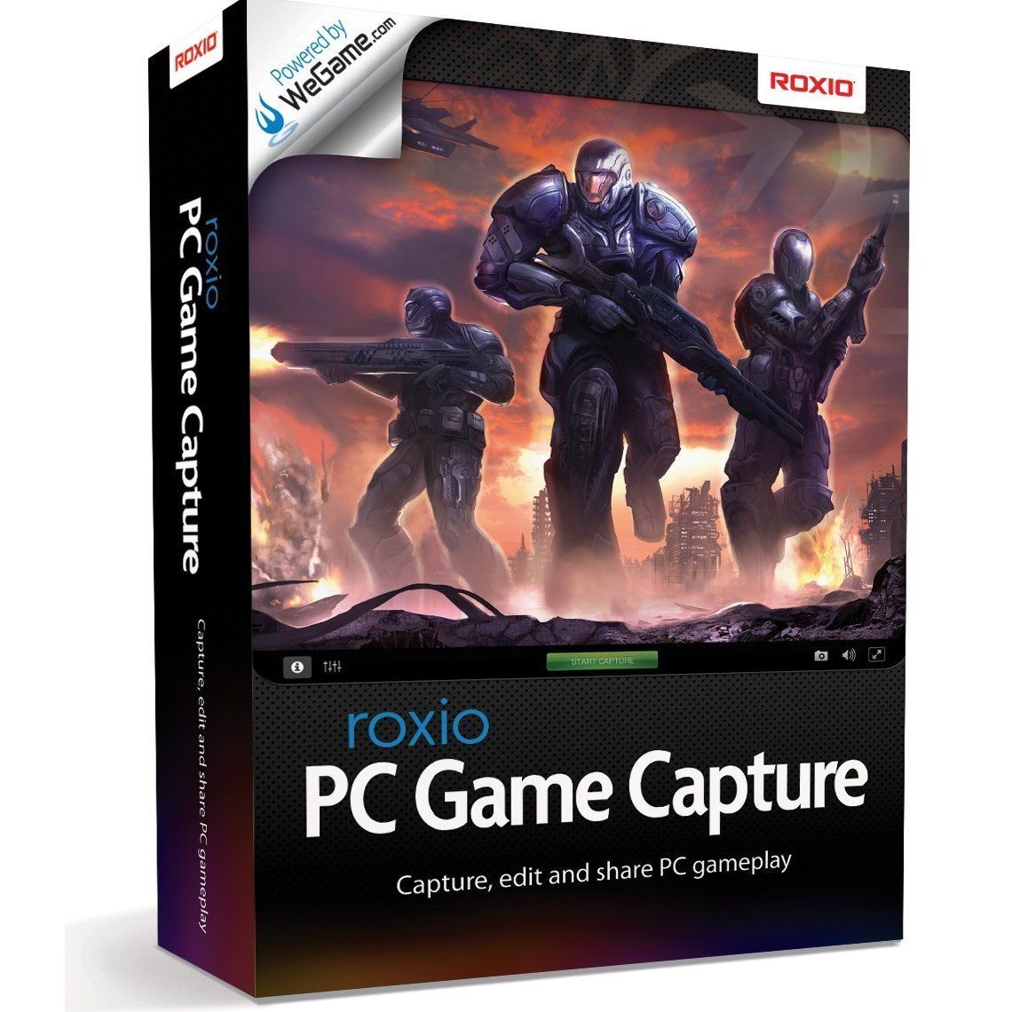 Roxio PC Game Capture software capture edit and share PC gameplay