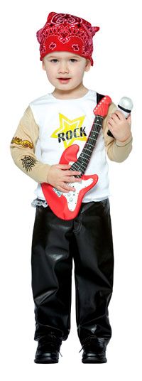 Toddler Size 3T 4T Rock Star Toddler Costume Toddler Costumes