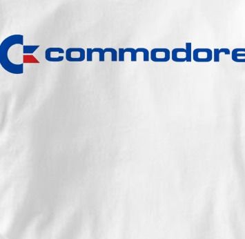 Commodore Computer Vintage Logo T Shirt XL