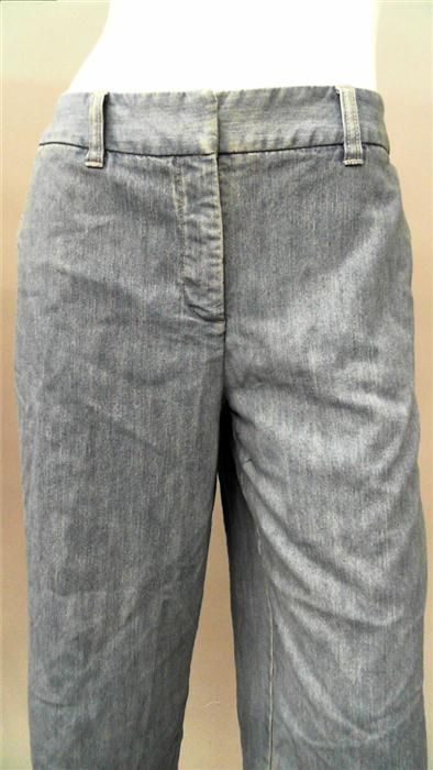 Covington Ladies Womens 8 Stretch Sand Wash Slim Fit Capri Jeans