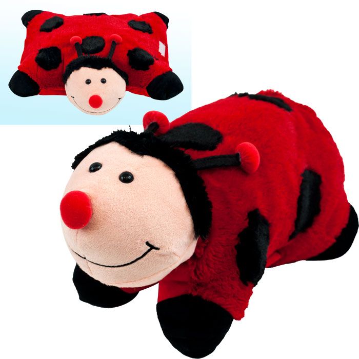 Cuddlee Pet Pillow   Converts to a Pillow in Seconds   Lady bug