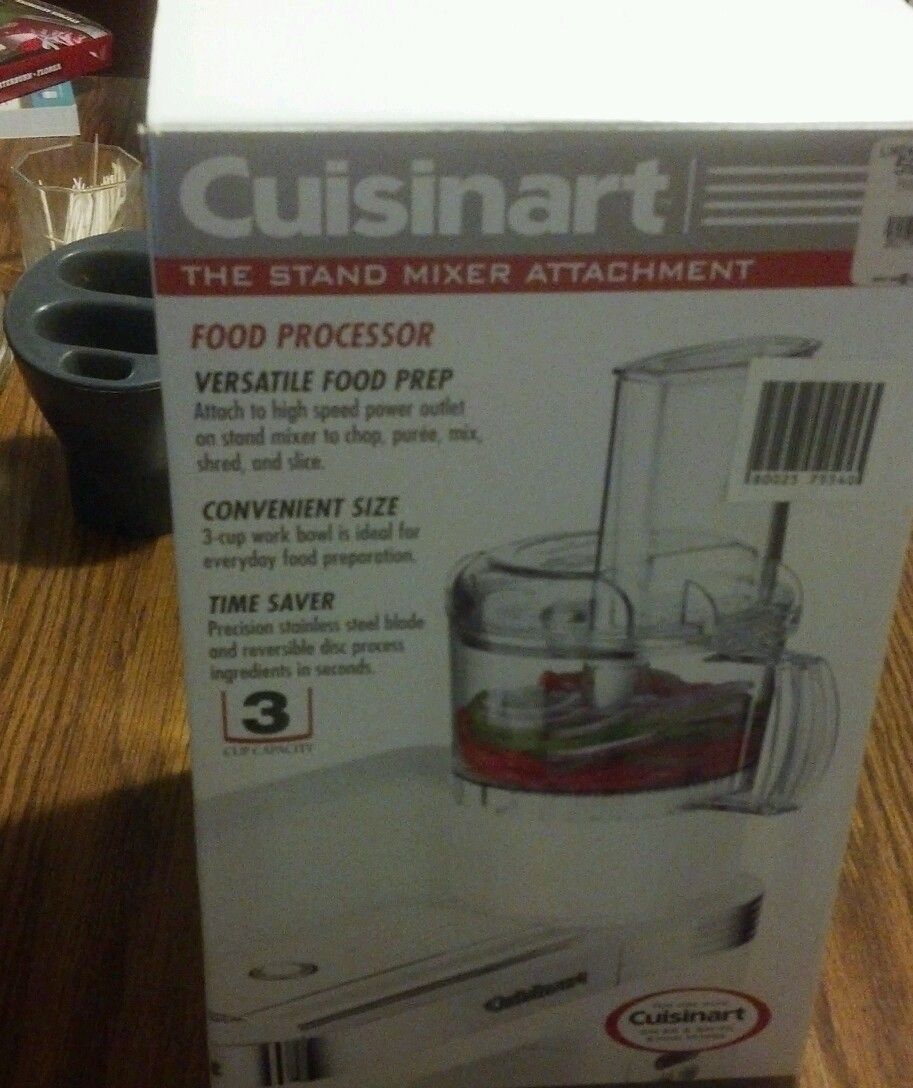 Cuisinart food processor attachment for cuisinart stand mixer