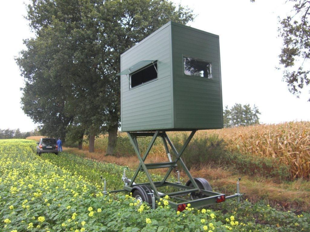Tower Hunting Blind Mobile Hydraulic Lift Deer Stand