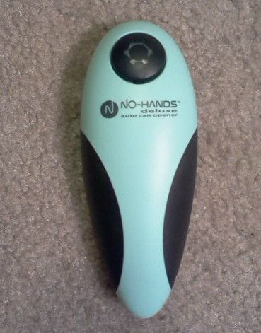 Electric Can Opener No Hands Deluxe Battery Operated