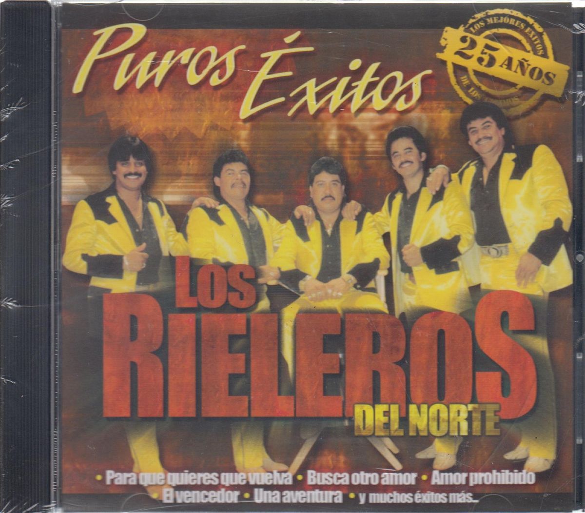 Los Rieleros Del Norte CD New 12 Exitos de Coleccion 681010290027