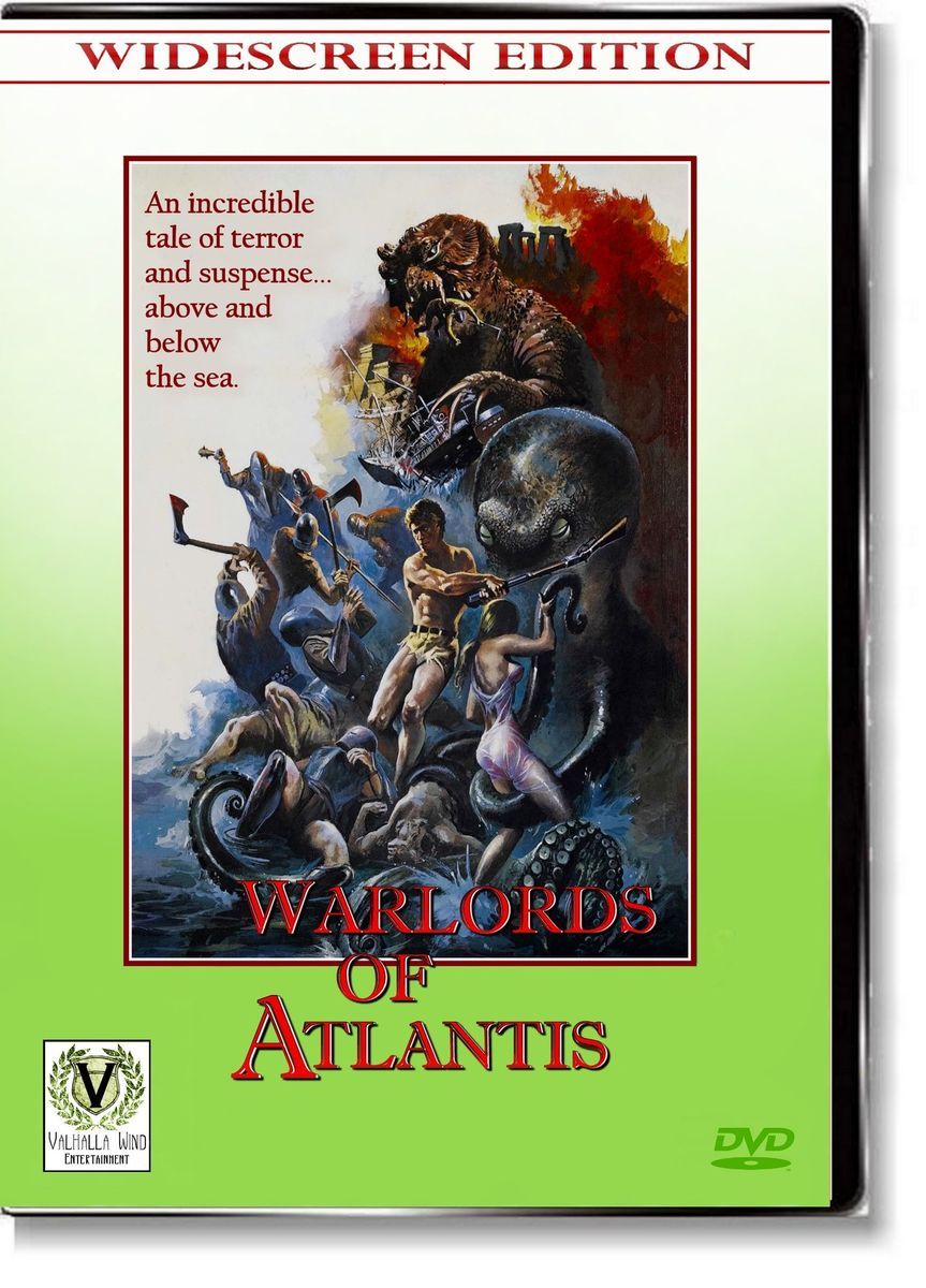  Of Atlantis (1978) Sci Fantasy Epic Monsters Doug McClure Cult Classic