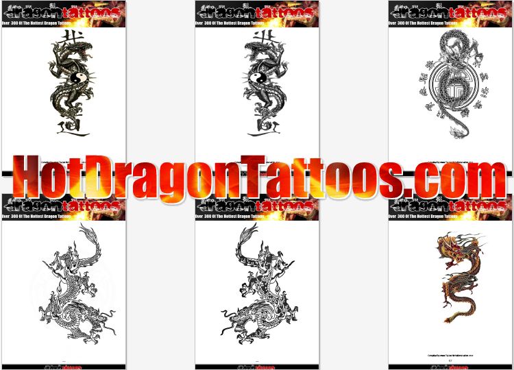 Hot Dragon Tattoo Images Artwork Stencil Picture Professional Art Work