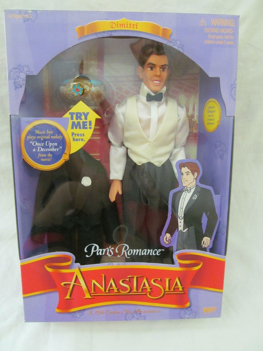  in Box Galoob 1997 Paris Romance Dimitri Anastasia Doll 23007