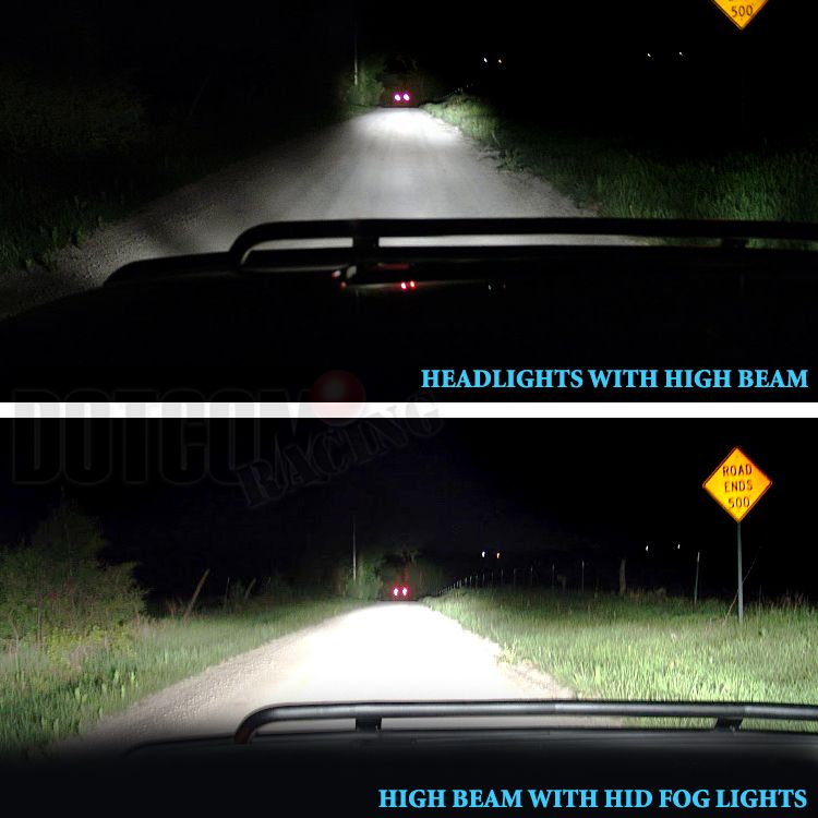 Grand Vitara HID Off Road Fog Lights Driving Lamps Set