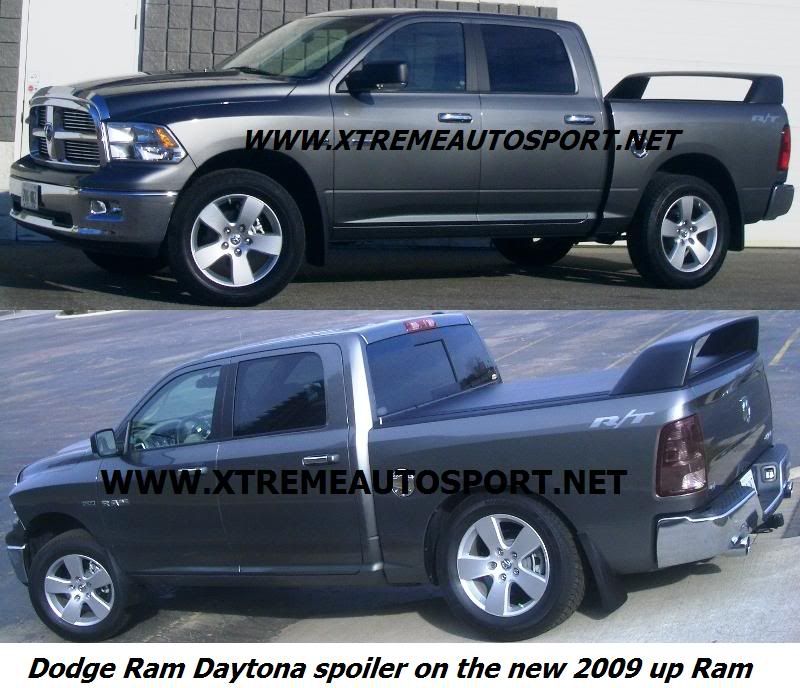 Dodge Ram Daytona Spoiler Truck Wing Fits 2002 2012 Primer Gray