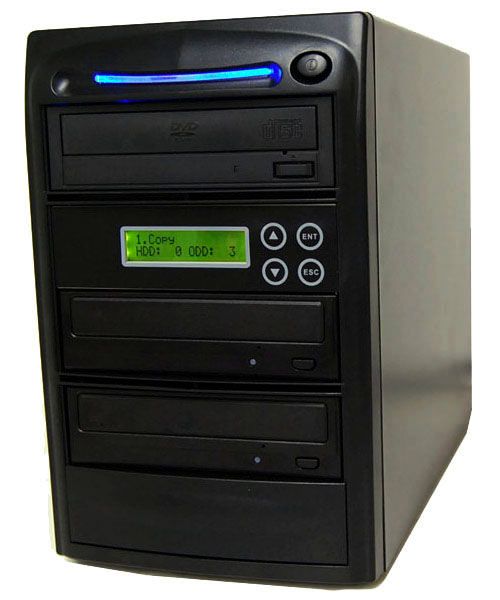  20x CD DVD Duplicator USB Multi Dual Layer Disc Copier Tower