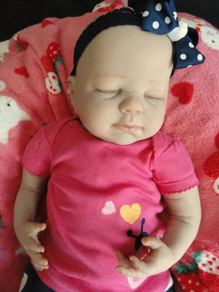 Adorable Sleeping Baby Girl Sienna by Denise Pratt ~ now Emily