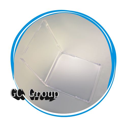  Standard 10 4mm Empty No Tray Clear CD DVD R Jewel Cases Boxes