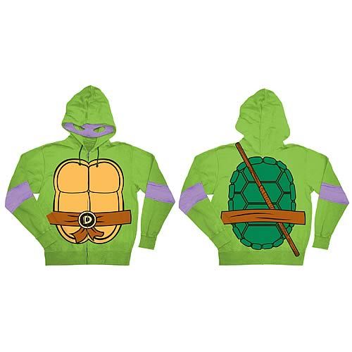  Teenage Mutant Ninja Turtles Donatello Green Hoodie
