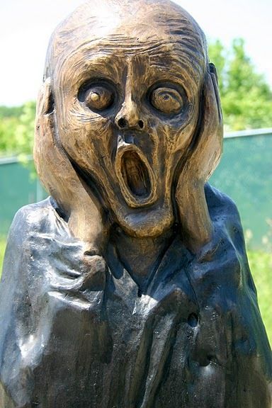 Bronze Scream Sculpture Statue Edvard Munch Museum Art