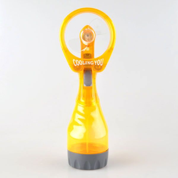 Portable Mini Water Spray Cooling Cool Fan Mist Orange
