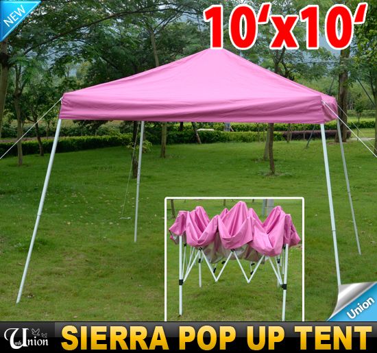  EZ Outdoor Sierra Pop Up Canopy Party Tent Gazebo Tailgating Tent