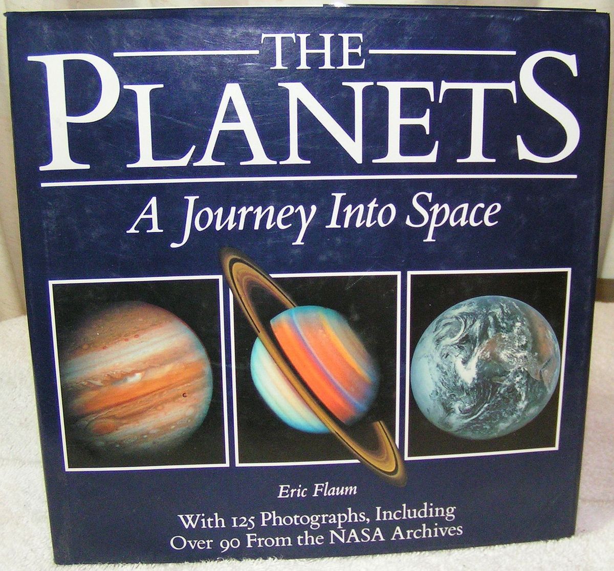 Planets A View from Space by Eric Flaum 1988 Hardcover Science Book