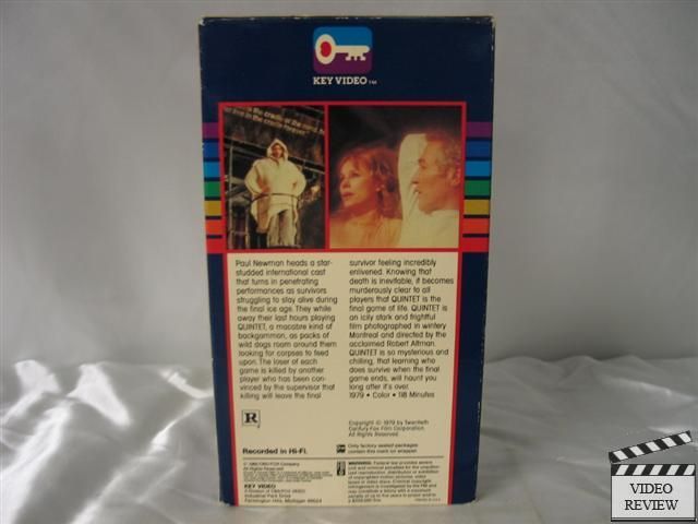  VHS Paul Newman Bibi Andersonm Fernando Rey 736899010836