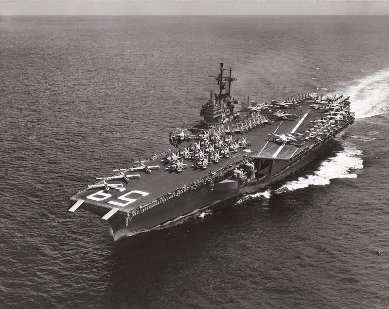USS Forrestal CVA 59 Maiden Deployment Cruise Book Year Log 1957 Navy