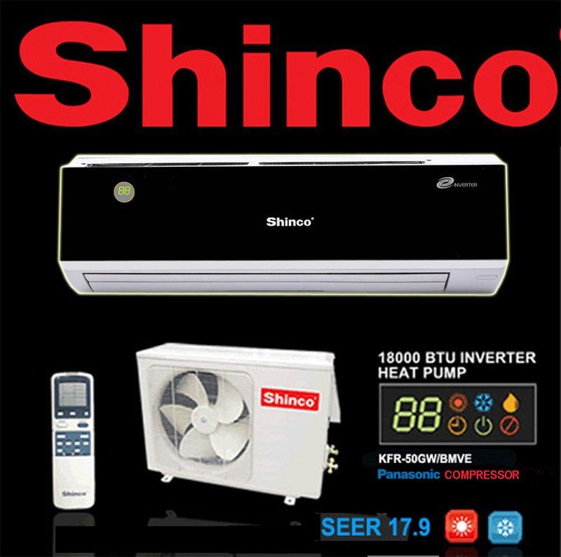  Quiet Shinco Ductless Split Air Conditioner Inverter Heat Pump
