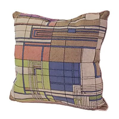 Frank Lloyd Wright Hillside Liv Room Decorative Pillow