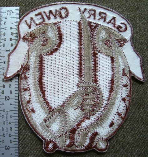 subdued pocket patch for the 7th Cavalry with their motto Garry