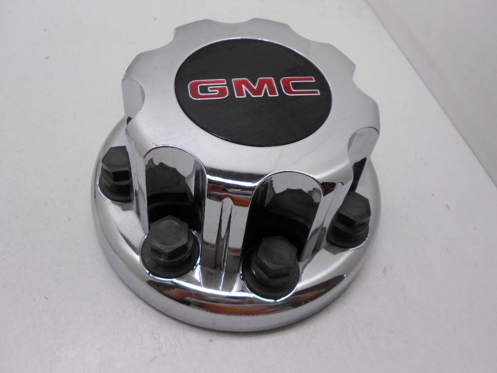 GMC 2500 3500 Sierra Dually Rear Wheel Center Cap Chrome Finish