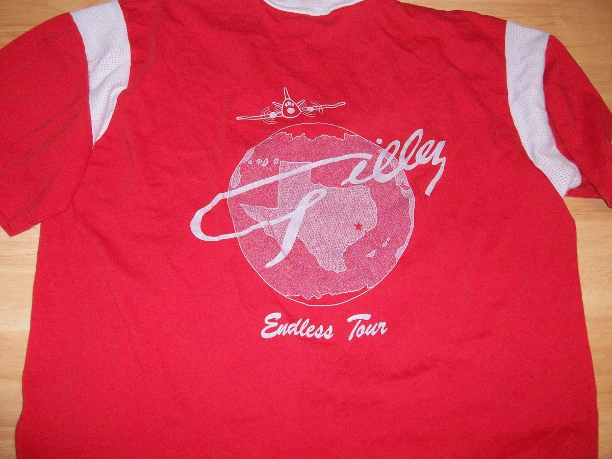 Vtg Mickey Gilley Endless Tour Concert Jersey T Shirt GilleyS