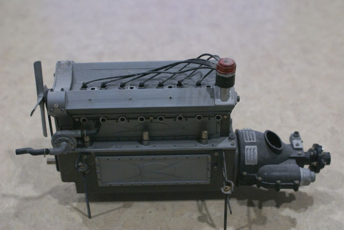  Pocher Bugatti Engine Transmission