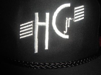 Harry Connick Jr HGJ Tour Hat Cap Vtg New Snapback Embroidered Black