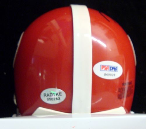 Herschel Walker Autographed Signed Georgia Mini Helmet 82 Heisman PSA