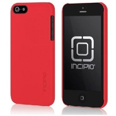 Incipio Feather Cover Case for Apple iPhone 5 Scarlet Red