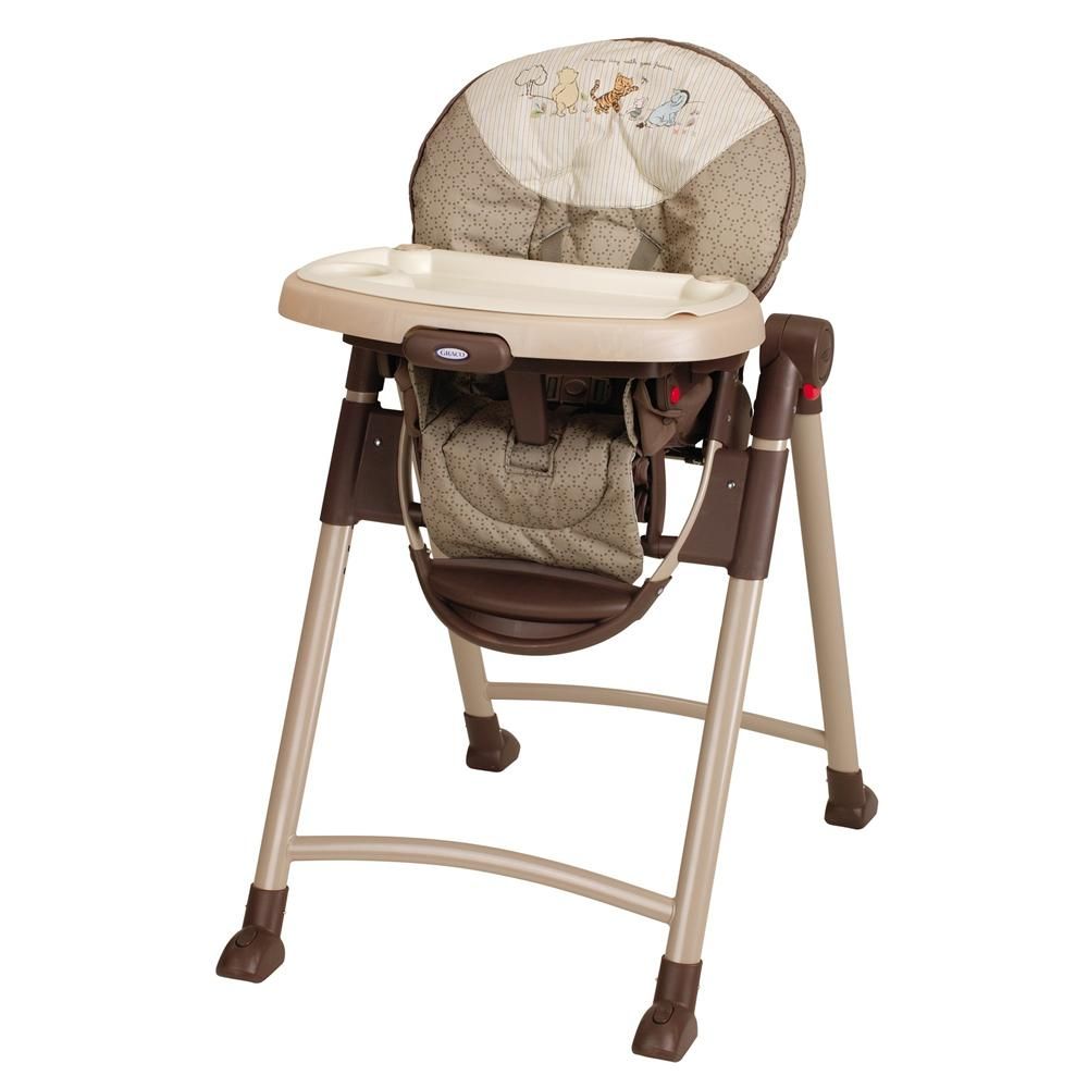 Graco Contempo Folding High Chair Adj E 6 Position Baby Infant Feeding