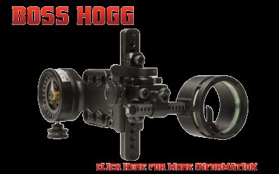 Spot Hogg Boss Hogg Single Pin Bow Sight Custom Order to Your Specs