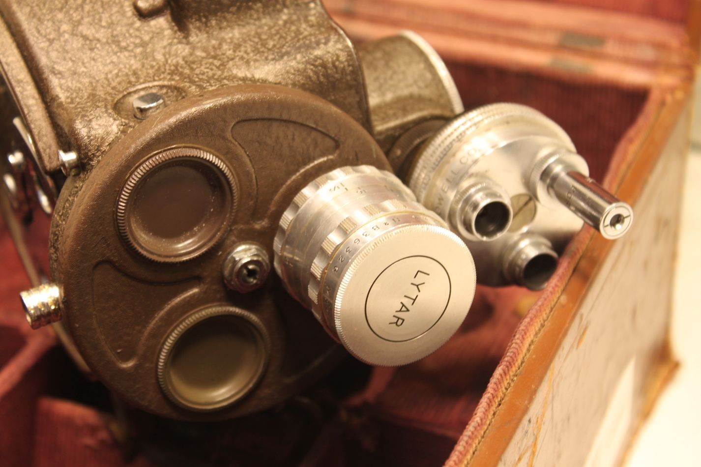 Bell Howell Filmo 16mm 70 Da Camera Lytar Lens Case