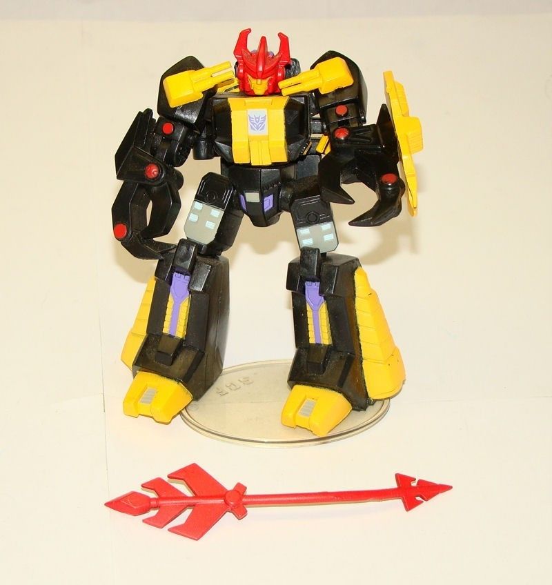 Black Zarak Chase Act 5 SCF PVC Hoc Takara G1 Transformers