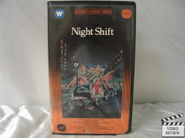 Night Shift VHS Henry Winkler Michael Keaton